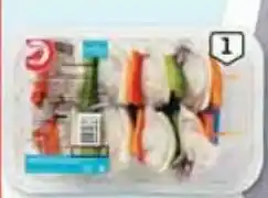 Auchan Espetada choco:c/ vegetais auchan 400g - peso variável promoção