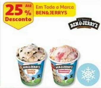 Auchan Gelado ben & jerry's promoção