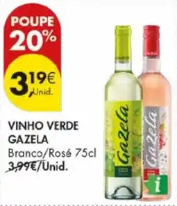 Pingo Doce Vinho verde gazela promoção
