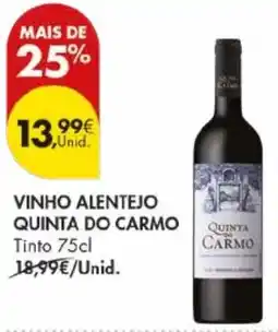 Pingo Doce Vinho alentejo quinta do carmo promoção