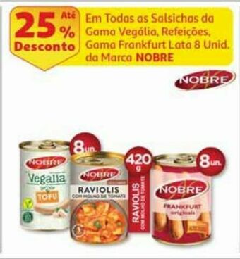 Auchan Salsichas nobre promoção
