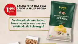 Pingo Doce Batata frita lisa com sabor a trufa negra promoção