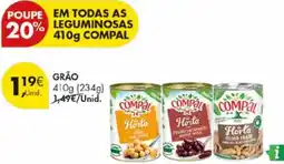Pingo Doce Compal grão promoção