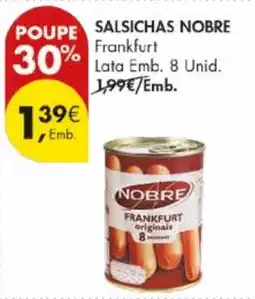 Pingo Doce Salsichas nobre promoção