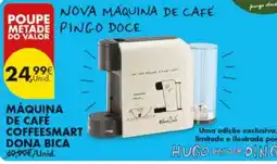 Pingo Doce Máquina de café coffeesmart dona bica promoção