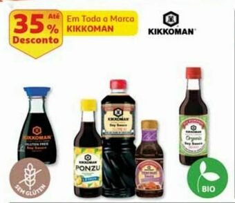 Auchan Molho soja kikkoman promoção