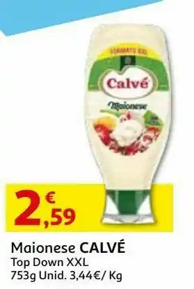 Maionese calvé:top down xxl 753 g