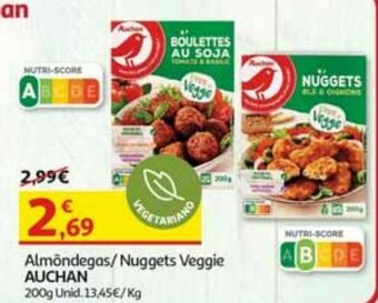 Almôndegas auchan veggie