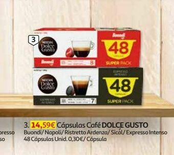 Auchan Capsulas cafe dolce gusto promoção