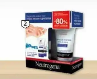 Auchan Creme mãos neutrogena:concentrado 2x50ml -80% 2ªemb promoção