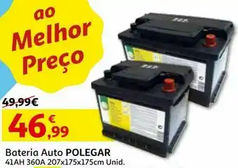 Auchan Bateria auto polegar promoção