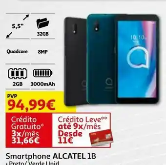 Auchan Smartphone alcatel promoção