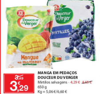 E.Leclerc Manga em Pedaços Douceur du Verger 650g promoção