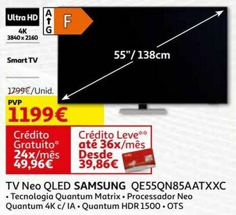 Tv neo qled samsung qe55qn85aatxxc