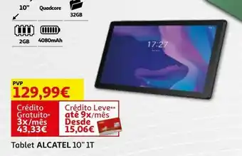 Tablet alcatel