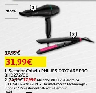 Secador cabelo philips
