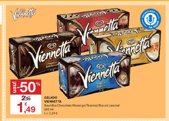 E.Leclerc Gelado Viennetta 650ml promoção