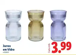 Lidl Jarros em Vidro promoção