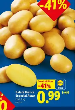 Lidl Batata Branca Especial Assar promoção