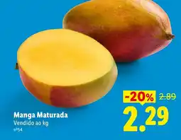 Lidl Manga Maturada promoção