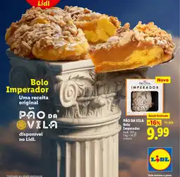 Lidl PÃO DA VILA Bolo Imperador promoção