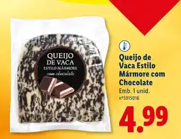 Lidl Queijo de Vaca Estilo Mármore com Chocolate promoção