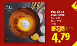 Lidl Pão-de-Ló Tradicional promoção