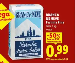 Lidl BRANCA DE NEVE Farinha Fina promoção