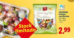 Lidl FAVORINA Ovinhos com Recheio promoção