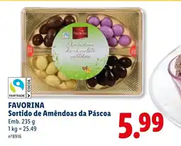Lidl FAVORINA Sortido de Amêndoas da Páscoa promoção