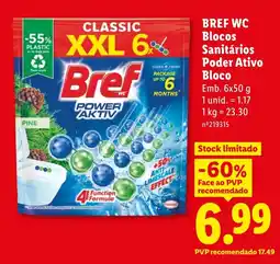 Lidl BREF WC Blocos Sanitários Poder Ativo Bloco promoção