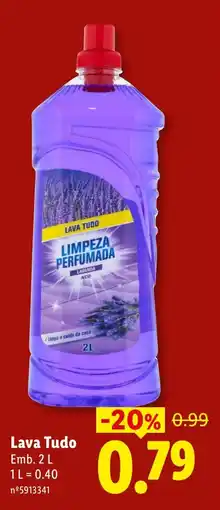 Lidl Lava Tudo promoção