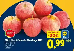 Lidl Mini Maçã Gala de Alcobaça IGP promoção