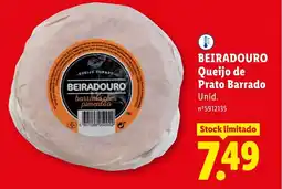 Lidl BEIRADOURO Queijo de Prato Barrado promoção