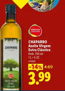Lidl CHAPARRO Azeite Virgem Extra Clássico promoção