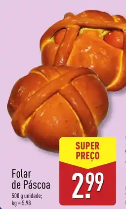 ALDI Folar de Páscoa promoção