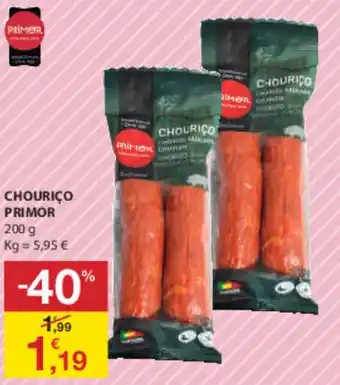 E.Leclerc Chouriço Primor 200g promoção