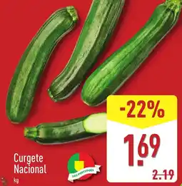 ALDI Curgete Nacional promoção