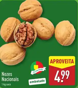 ALDI Nozes Nacionais promoção