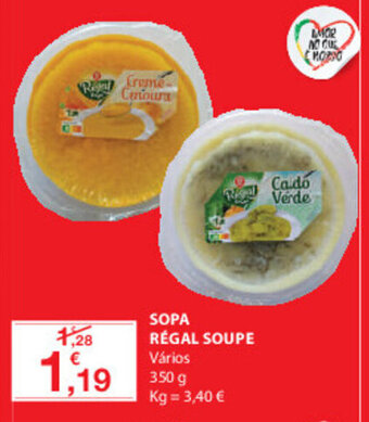 E.Leclerc Sopa Régal Soupe 350g promoção
