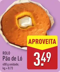 ALDI ROLO Pão de Ló promoção