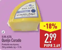 ALDI ILHA AZUL Queijo Curado promoção