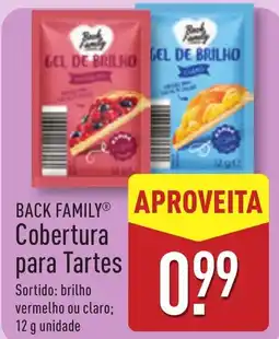 ALDI BACK FAMILY Cobertura para Tartes promoção