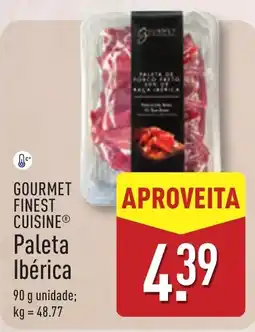 ALDI GOURMET FINEST CUISINE Paleta Ibérica promoção