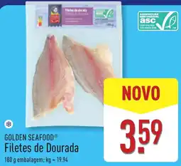 ALDI GOLDEN SEAFOOD Filetes de Dourada promoção