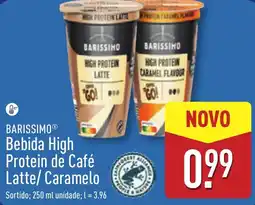 ALDI BARISSIMO Bebida High Protein de Café Latte/Caramelo promoção