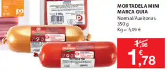 Mortadela Mini Marca Guia 350g