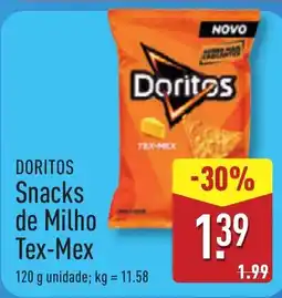 ALDI DORITOS Snacks de Milho Tex-Mex promoção