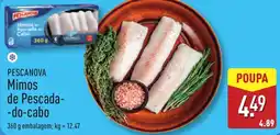 ALDI PESCANOVA Mimos de Pescada-do-cabo promoção