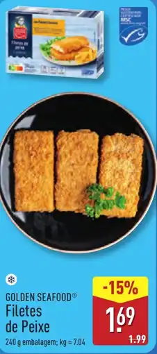 ALDI GOLDEN SEAFOOD Filetes de Peixe promoção
